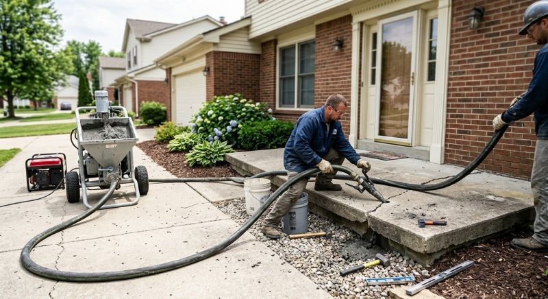 Concrete Floor Lifting in Columbus, OH