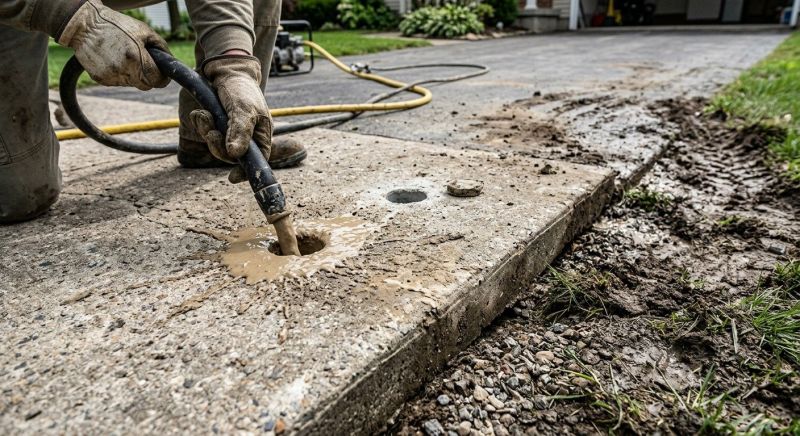 Concrete Settlement Repair in Miami Dade County, FL