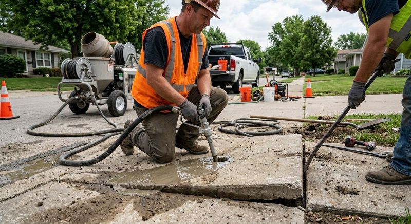 Concrete Settlement Repair in Denver, CO