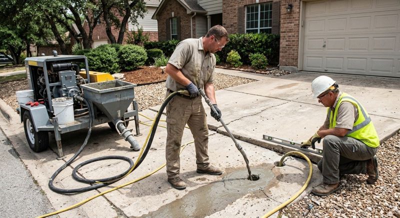 Slab Jacking in Columbus, OH